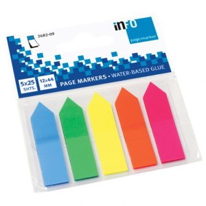 ZASTAVICA 12X44MM 5BOJAX25L STRELICE GLOBAL NOTES 2682-09 SORTIRANO BLISTER