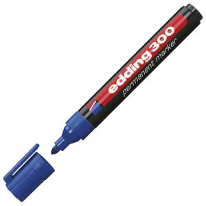 MARKER PERMANENTNI 1,5-3MM OKRUGLI VRH EDDING 300 PLAVI