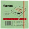 BLOK SAMOLJEPLJIV 75X75MM 80L FORNAX NEON-ZELENI