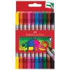 FLOMASTER ŠKOLSKI 10BOJA OBOSTRANI FABER CASTELL 151110 BLISTER