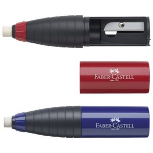 ŠILJILO-GUMICA PVC 1RUPA FABER CASTELL 184401 SORTIRANO