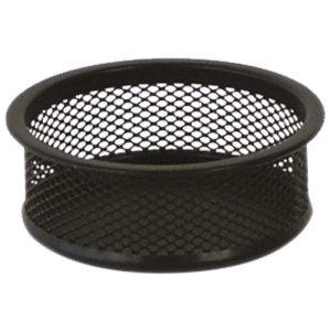 ČAŠA ZA SPAJALICE METALNA ŽICA FI-9,5XH-3,2CM LD01-198 FORNAX CRNA