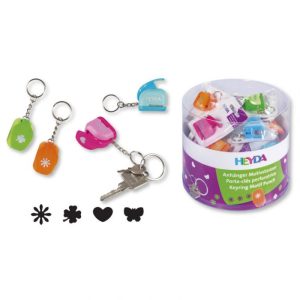 BUŠAČ 1 RUPA MINI-PRIVJESAK HEYDA 20-36876 80 SORTIRANO BLISTER