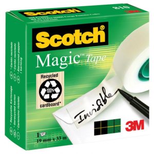 TRAKA LJEPLJIVA NEVIDLJIVA 19MM/33M SCOTCH MAGIC-810 3M.