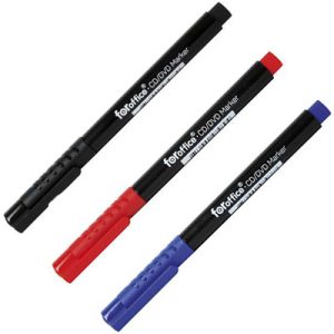 MARKER ZA CD/DVD 1MM FOROFFICE 3/1 set