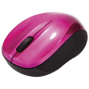 MIŠ USB 3TIPKE OPTIČKI BEŽIČNI VERBATIM 49043 ROZI BLISTER