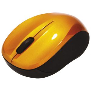 MIŠ USB 3TIPKE OPTIČKI BEŽIČNI VERBATIM 49045 NARANČASTI BLISTER