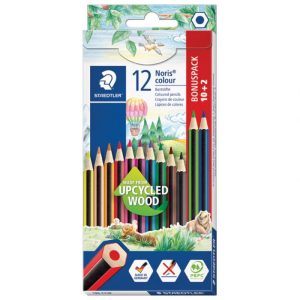 BOJE DRVENE 12BOJA NORIS COLOUR STAEDTLER 185 C12P 10 PLUS 2 BOJE GRATIS BLISTER