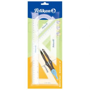 GEOMETRIJSKI SET 1/5 PELIKAN 700252 BLISTER