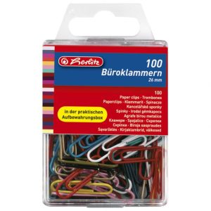 SPAJALICE RUČNE PVC KUTIJA PK100 HERLITZ 8760811 BOJA BLISTER