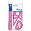 GEOMETRIJSKI SET 1/4 ULTRAFLEX STAEDTLER 569PB4UF-S SORTIRANO BLISTER
