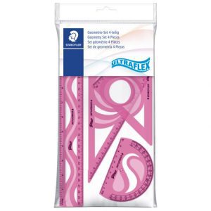 GEOMETRIJSKI SET 1/4 ULTRAFLEX STAEDTLER 569PB4UF-S SORTIRANO BLISTER