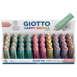 GUMICA U OBLIKU OLOVKE GIOTTO HAPPY GOMMA FILA  PASTEL SORTIRANO