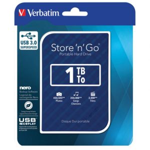 HARD DISK 2.5" 1TB USB 3.0 - 3D SURFACE VERBATIM 53200 PLAVI BLISTER