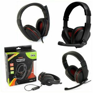 SLUŠALICE MS GHOST, sa mikrofonom, over-ear, USB