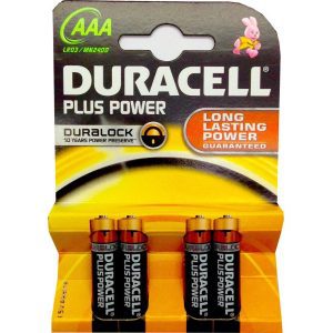 Baterije Duracell MN 2400 plus Power Duralock LR3 4*AAA
