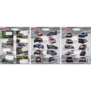 Naljepnice dječje WRC Croatia Rally 48 kom