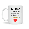 DJED SA ZLATOM U SRCU - ŠALICA