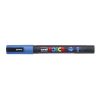 Marker Uni pc-3ml Posca glitter plavi