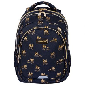 RUKSAK ŠKOLSKI-NOTEBOOK ANATOMSKI GOLDEN FRENCHIE HEAD