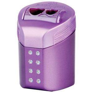 ŠILJILO PVC S PVC KUTIJOM 2RUPE ROLLON SPARKLE FABER CASTELL 183900 SORTIRANO