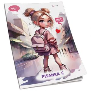 OBRAZAC ŠKOLSKI PISANKA "C" ZA 2 I 3RAZRED SOFT PLUS CONNECT GIRL