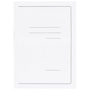 FASCIKL KLAPA KARTON LAK A4 215G VIP FORNAX BIJELI