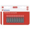 BATERIJA ALKALNA 1,5V AAA PK10 VERBATIM 49874 LR03 BLISTER