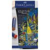 PASTELE ULJNE 12BOJA METALLIC CREATIVE STUDIO FABER CASTELL 127014
