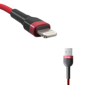 CC USB AM 2.0 -> LIGHTNING, 2m, crveni, MS