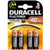 Baterije Duracell MN 1500 plus Power Duralock LR6 4*AA