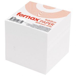 PAPIR ZA KOCKU 9X9X9CM FORNAX BIJELI