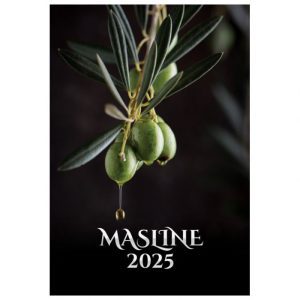 KALENDAR "MASLINE 2025" 13 LISTOVA, SPIRALA