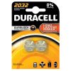 BATERIJA LITIJ DUGMASTA 3V PK2 DURACELL 2032 BLISTER