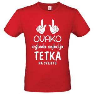 NAJBOLJA TETKA - MAJICA KRATKIH RUKAVA