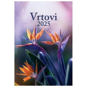 KALENDAR "VRTOVI 2025" 13 LISTOVA, SPIRALA