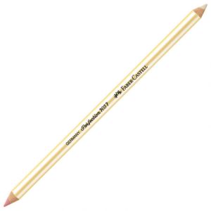 GUMICA U OLOVCI TINTA/GRAFITNA PERFECTION 7057 FABER-CASTELL 185712 CRVENA-BIJELA