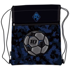 VREĆICA ZA TJELESNI I SPORTSKU OPREMU FOOTBALL TEAM CRNO/PLAVO CONNECT