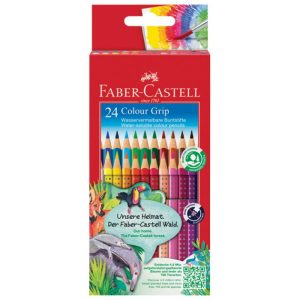 BOJE DRVENE 24BOJE GRIP 2001 FABER-CASTELL 112424