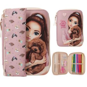 TOP Model dvostruka pernica KITTY & DOGGY 413659
