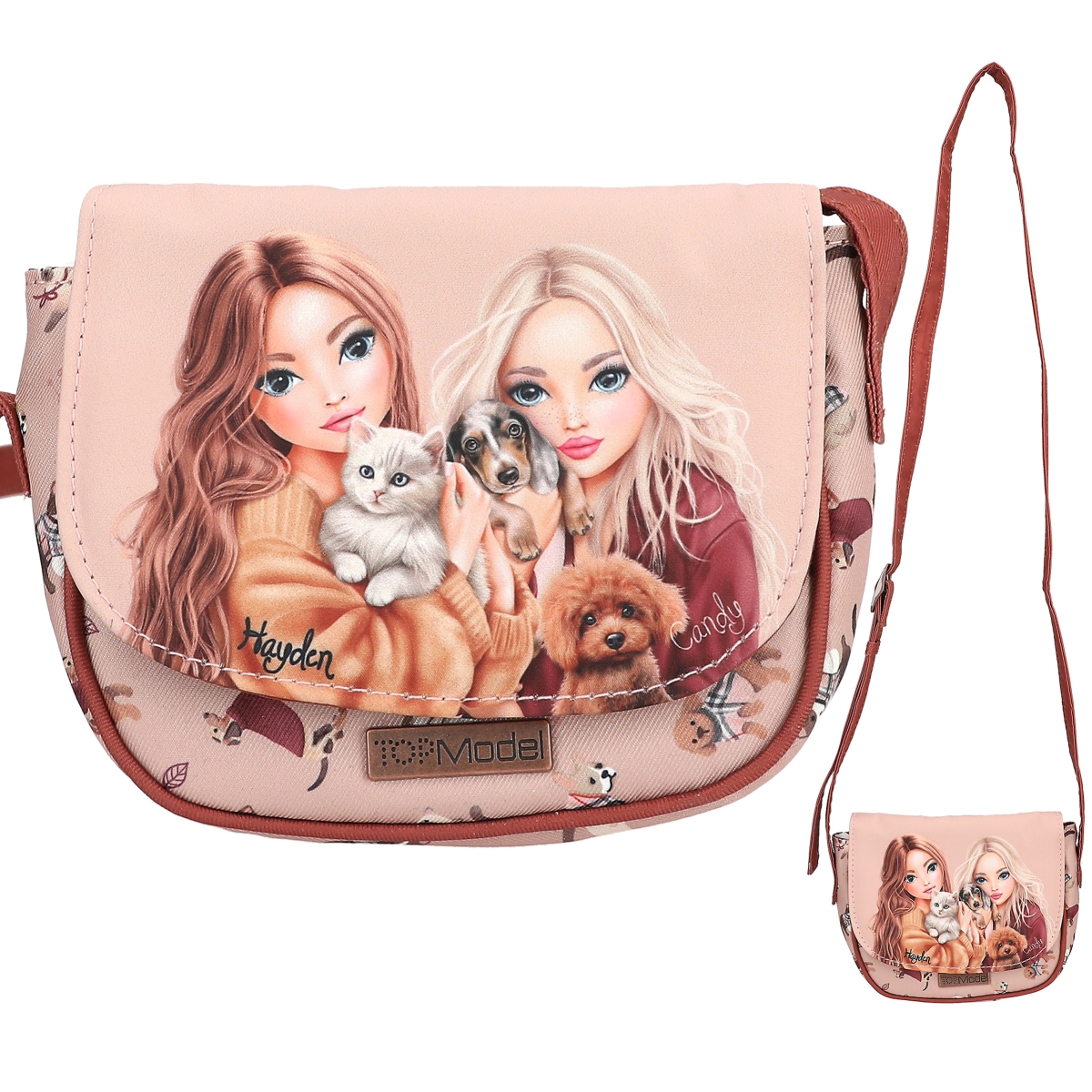 TOP Model torbica na rame FUR EVER FRIENDS