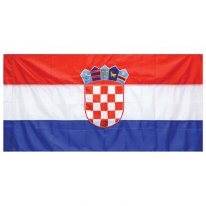 ZASTAVA RH 150X300 CM-BEZ RESICA