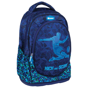 školski ruksak karbon kick and score