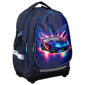 Školski ruksak Ergonomski lagan Fiery Car Street