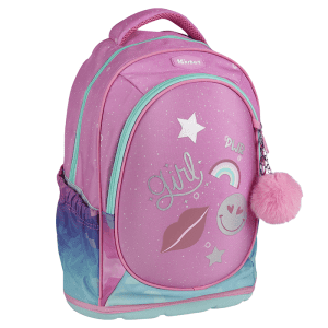 Školski ruksak Ergonomski Girl’s World Karbon