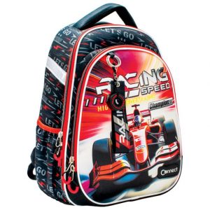 školski ruksak anatomski connect f1 racing