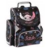 stitch školska torba crna