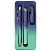 GARNITURA OLOVKA KEMIJSKA PLUS NALIVPERO POLY FLOW U MET.KUT. FABER CASTELL 241055 TIRKIZNO-PLAVA