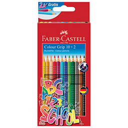 BOJE DRVENE 12BOJA GRIP 2001 FABER CASTELL 201585 BLISTER